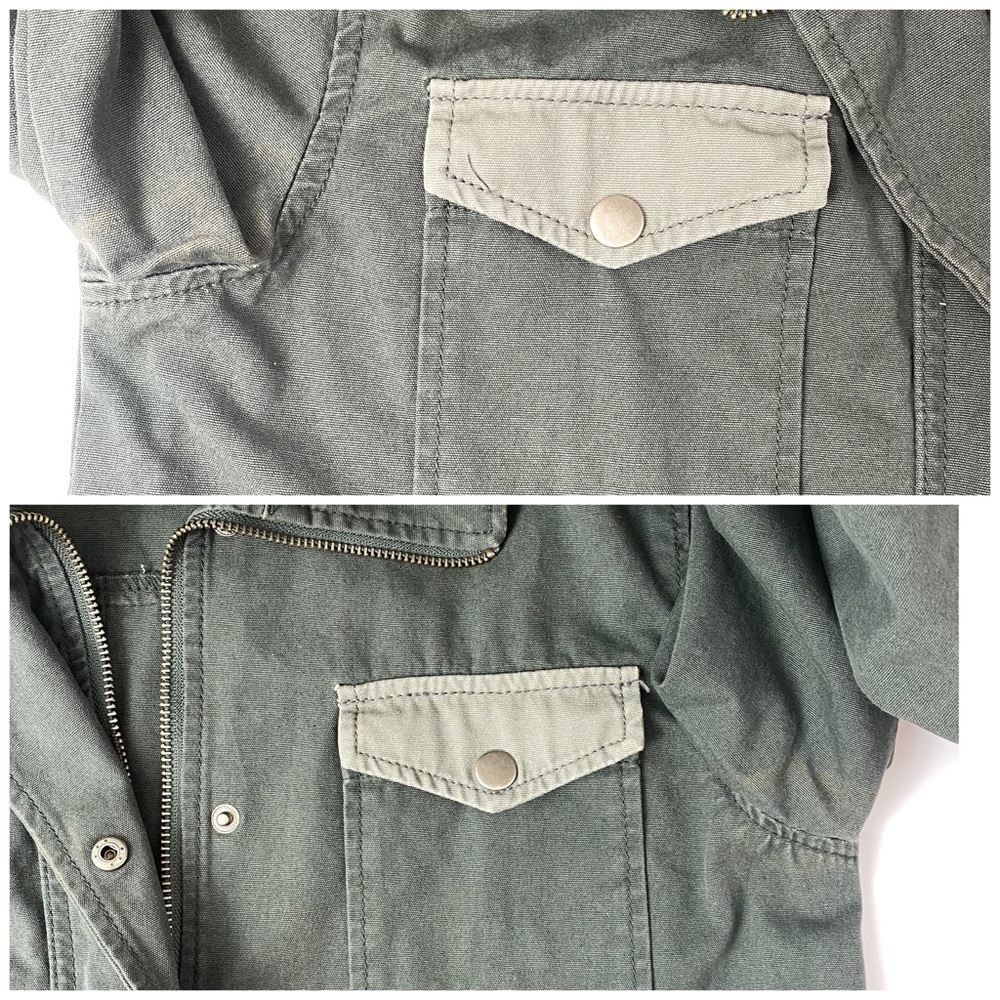 Life In Progress Green Utility Jacket - Picture 7 of 8